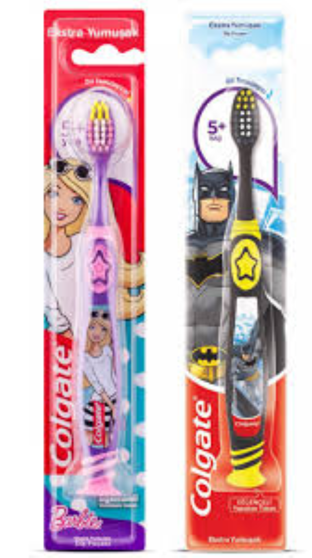 COLGATE TB JUNIOR 6+BATMAN+BARBIE